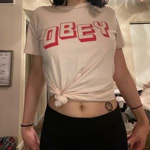 Light Pink OBEY shirt!
